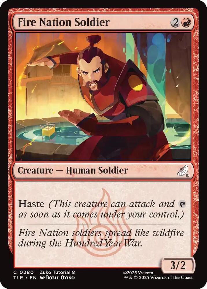 Fire Nation Soldier (0280) [Avatar: The Last Airbender: Eternal-Legal] 280