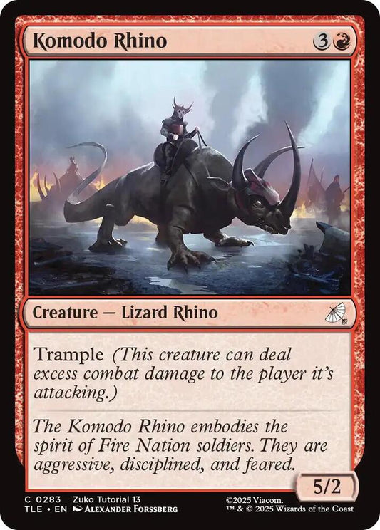 Komodo Rhino (0283) [Avatar: The Last Airbender: Eternal-Legal] 283