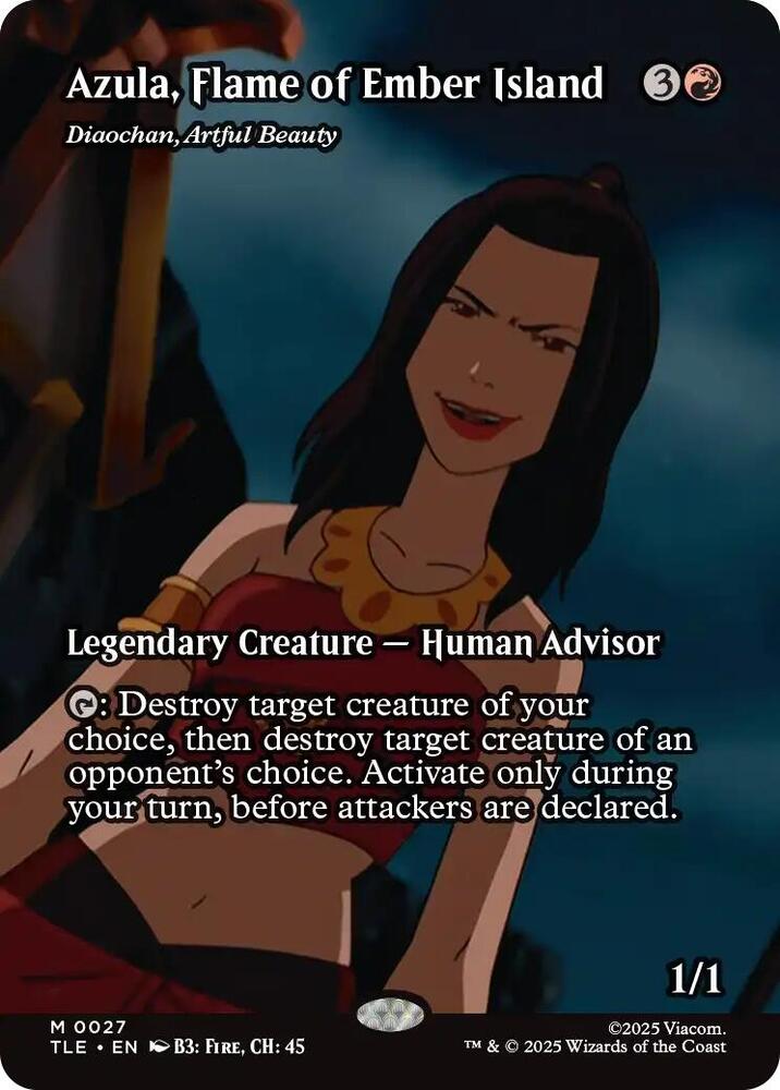 Azula, Flame of Ember Island - Diaochan, Artful Beauty (Borderless) [Avatar: The Last Airbender: Eternal-Legal] 27