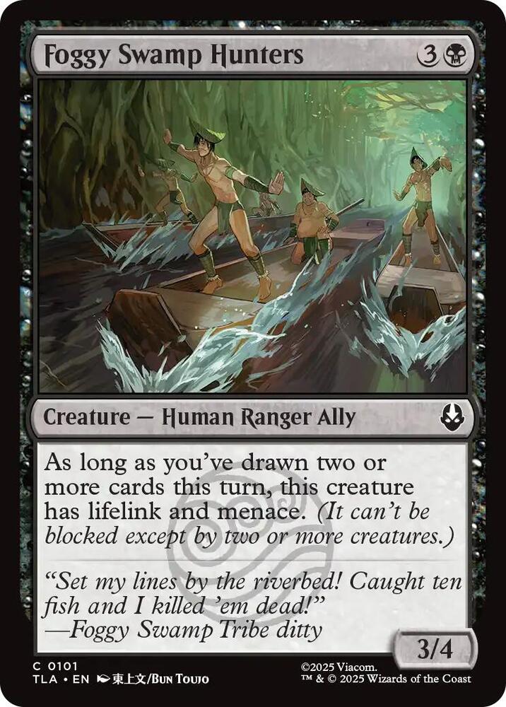 Foggy Swamp Hunters [Avatar: The Last Airbender] 101