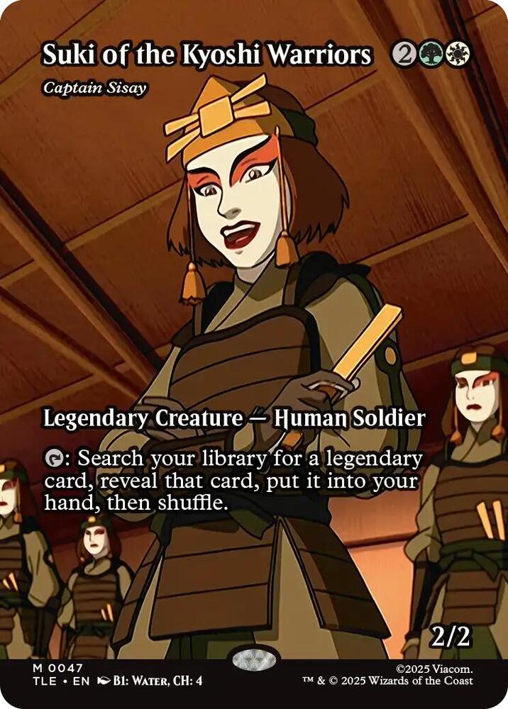 Suki of the Kyoshi Warriors - Captain Sisay (Borderless) [Avatar: The Last Airbender: Eternal-Legal] 47
