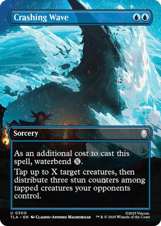 Crashing Wave (Borderless) [Avatar: The Last Airbender] 300