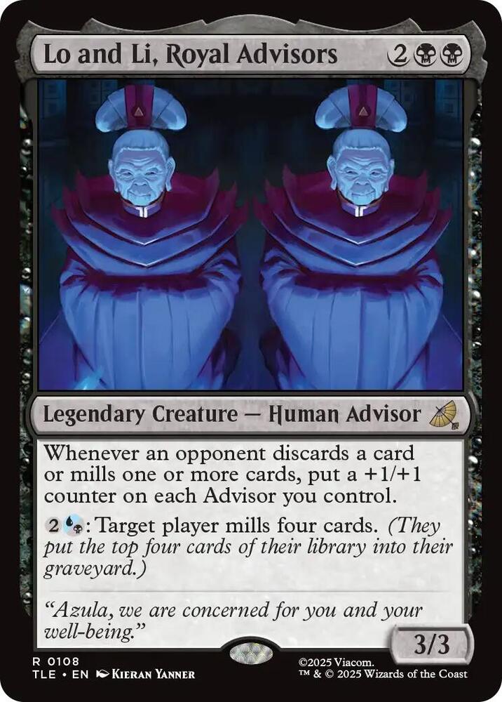 Lo and Li, Royal Advisors [Avatar: The Last Airbender: Eternal-Legal] 108