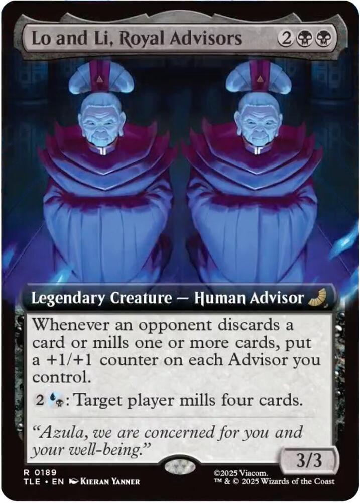 Lo and Li, Royal Advisors (Extended Art) [Avatar: The Last Airbender: Eternal-Legal] 189