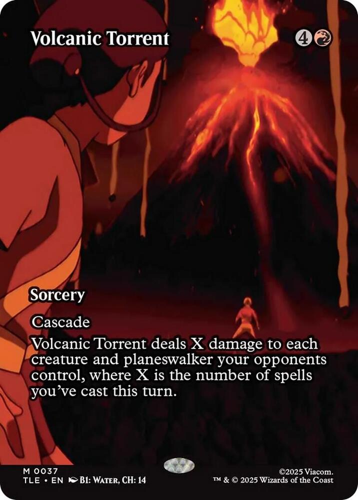 Volcanic Torrent (Borderless) [Avatar: The Last Airbender: Eternal-Legal] 37