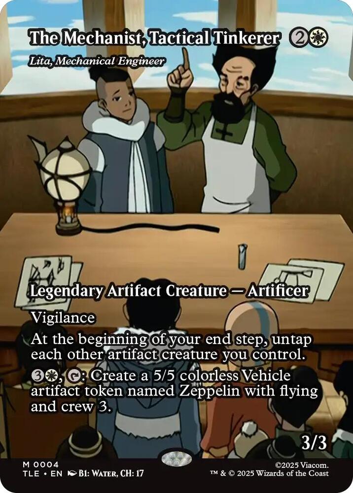 The Mechanist, Tactical Tinkerer - Lita, Mechanical Engineer (Borderless) [Avatar: The Last Airbender: Eternal-Legal] 4