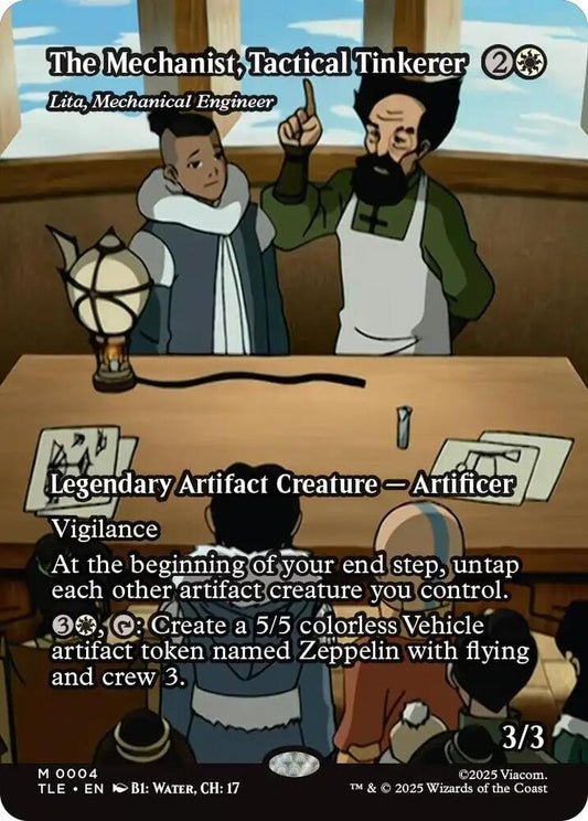 The Mechanist, Tactical Tinkerer - Lita, Mechanical Engineer (Borderless) [Avatar: The Last Airbender: Eternal-Legal] 4
