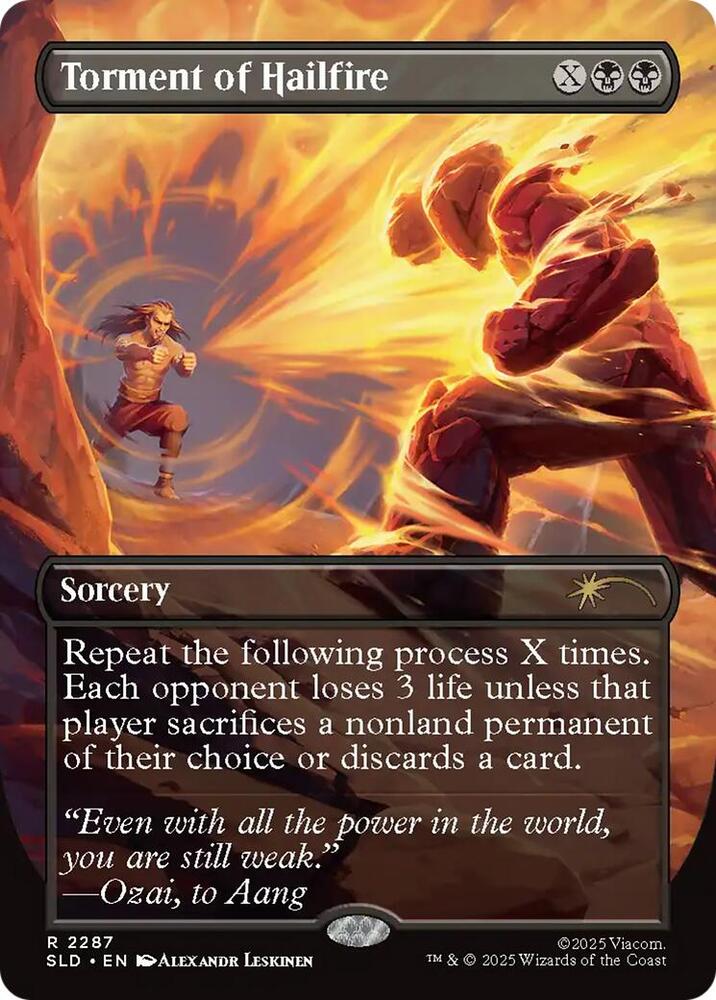 Torment of Hailfire (2287) [Secret Lair Drop Series] 2287