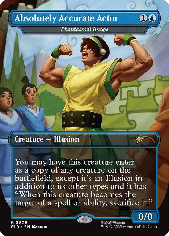 Absolutely Accurate Actor - Phantasmal Image [Secret Lair Drop Series] 2306