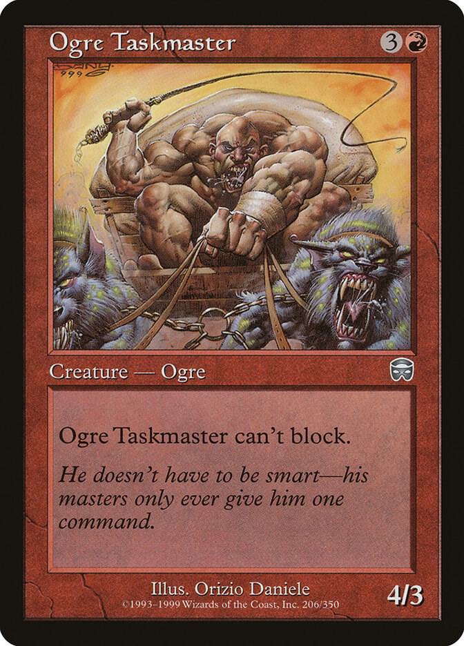 Ogre Taskmaster [Mercadian Masques] 206