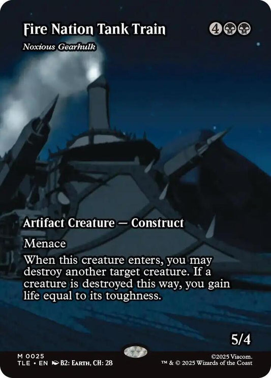 Fire Nation Tank Train - Noxious Gearhulk (Borderless) [Avatar: The Last Airbender: Eternal-Legal] 25