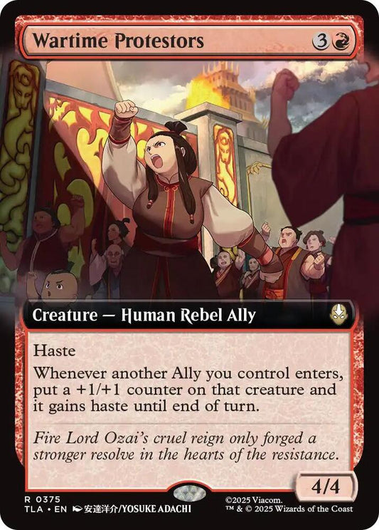 Wartime Protestors (Extended Art) [Avatar: The Last Airbender] 375
