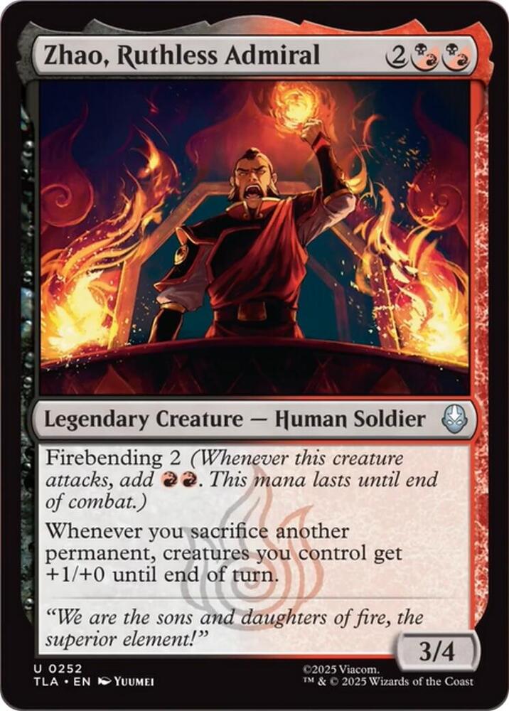 Zhao, Ruthless Admiral [Avatar: The Last Airbender] 252