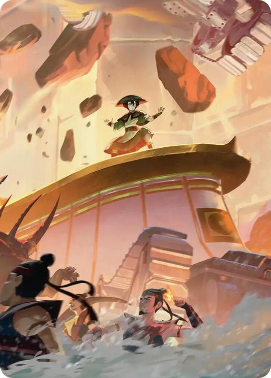 Earthshape Art Card [Art Series: Avatar: The Last Airbender]