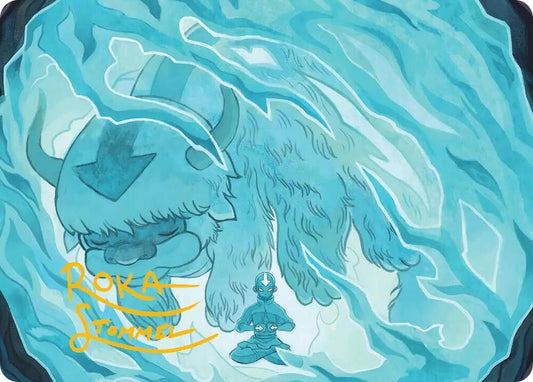 Aang's Iceberg 2 Art Card (Gold-Stamped Signature) [Art Series: Avatar: The Last Airbender] 40