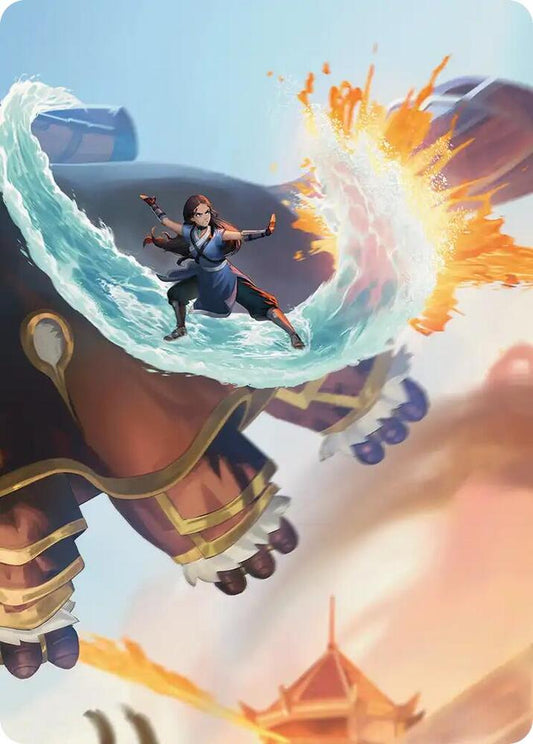 Katara's Reversal Art Card [Art Series: Avatar: The Last Airbender]