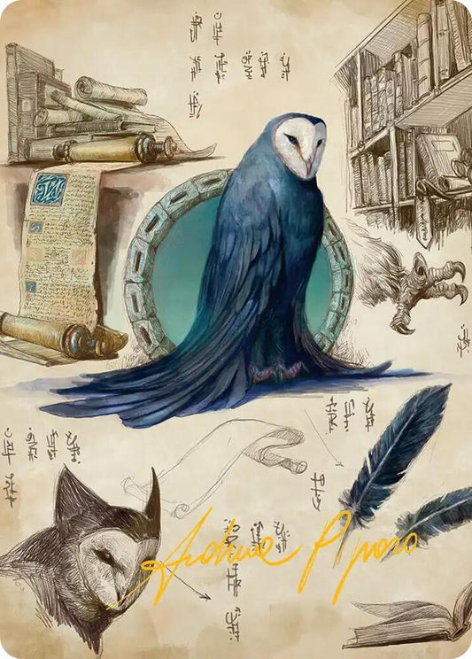 Wan Shi Tong, Librarian Art Card (Gold-Stamped Signature) [Art Series: Avatar: The Last Airbender] 33