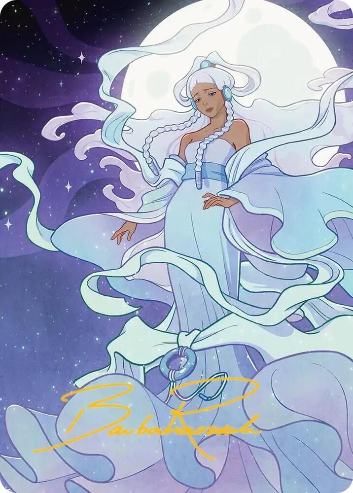 Yue, the Moon Spirit 2 Art Card (Gold-Stamped Signature) [Art Series: Avatar: The Last Airbender] 41