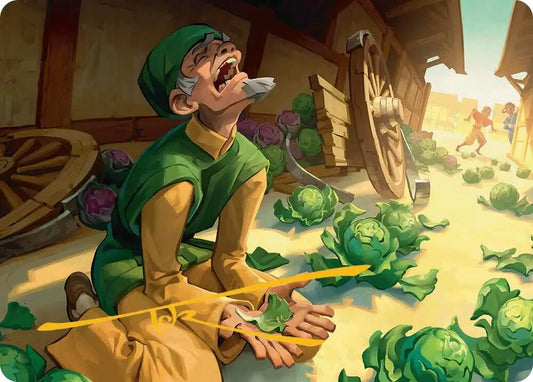 Unlucky Cabbage Merchant Art Card (Gold-Stamped Signature) [Art Series: Avatar: The Last Airbender] 19