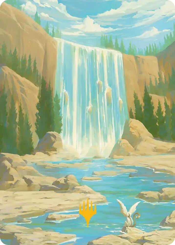 Island Art Card (Gold-Stamped Signature) [Art Series: Avatar: The Last Airbender] 51