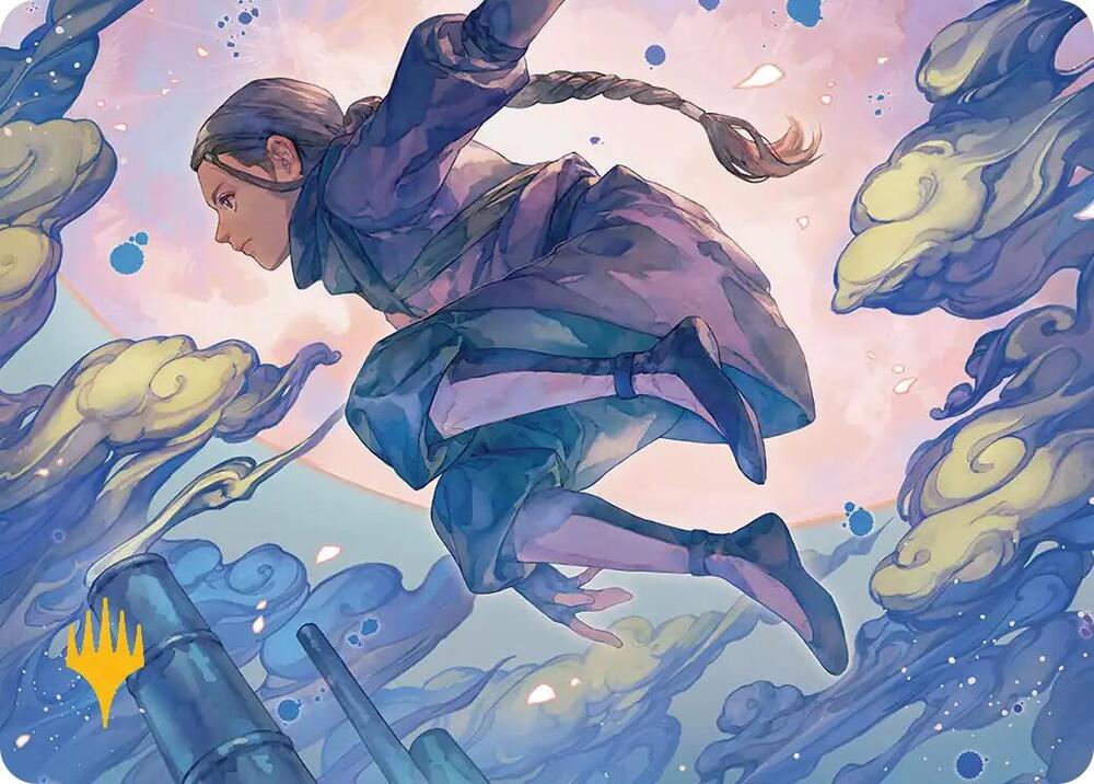 Katara, Seeking Revenge Art Card (Gold-Stamped Planeswalker Symbol) [Art Series: Avatar: The Last Airbender] 29
