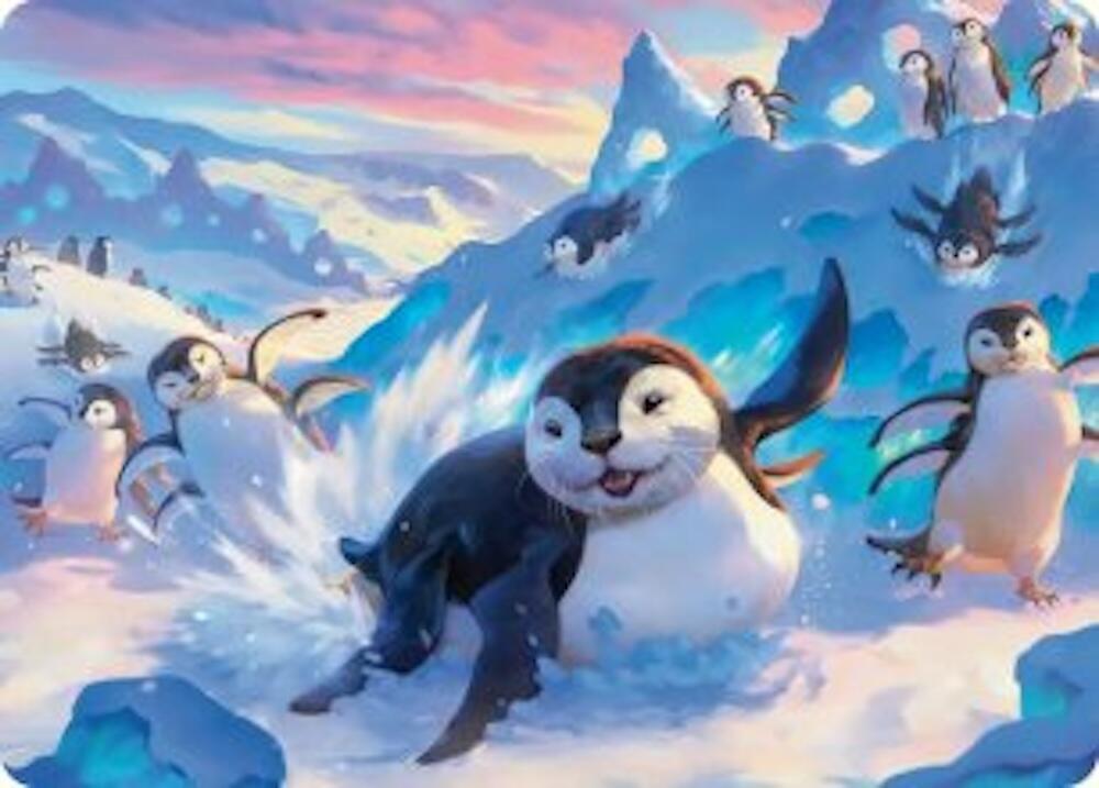 Otter-Penguin Art Card [Art Series: Avatar: The Last Airbender] 4