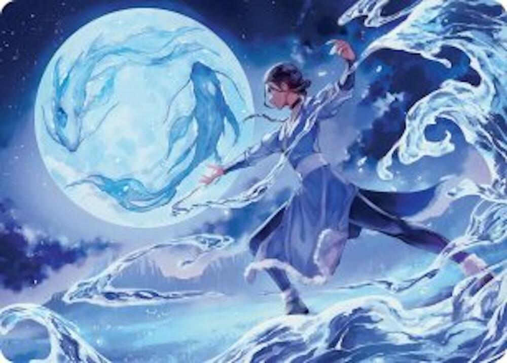 Waterbender Ascension Art Card [Art Series: Avatar: The Last Airbender] 6