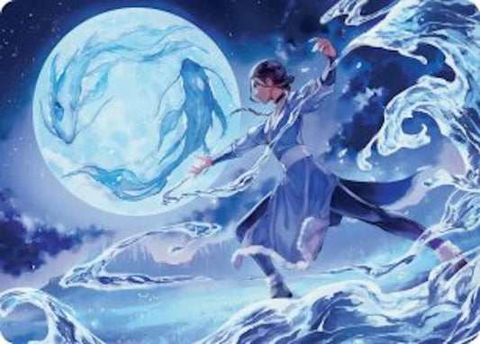 Waterbender Ascension Art Card [Art Series: Avatar: The Last Airbender] 6