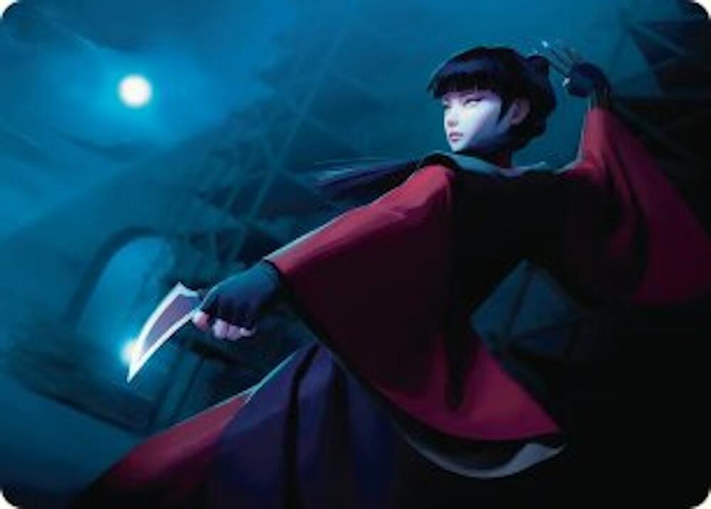 Mai, Jaded Edge Art Card [Art Series: Avatar: The Last Airbender] 10