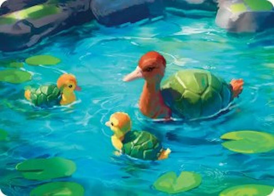 Turtle-Duck Art Card [Art Series: Avatar: The Last Airbender] 18