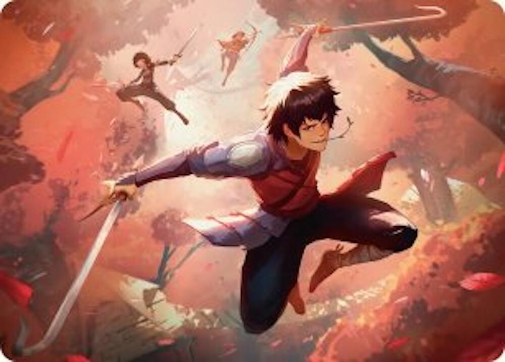 Jet, Freedom Fighter Art Card [Art Series: Avatar: The Last Airbender] 22