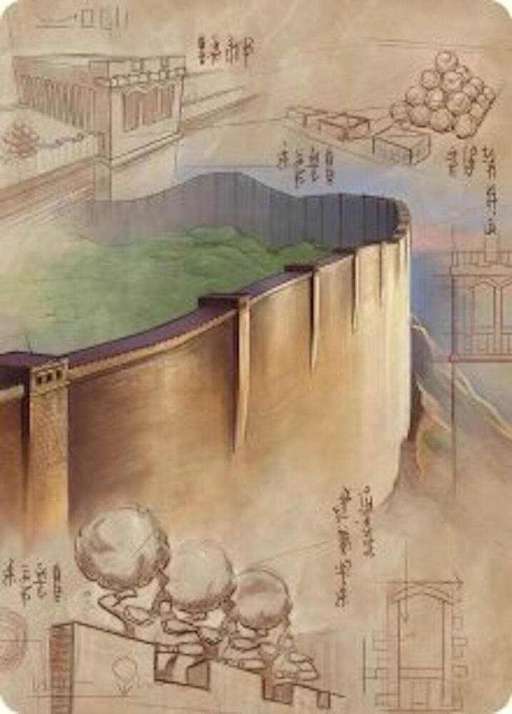 The Walls of Ba Sing Se Art Card [Art Series: Avatar: The Last Airbender] 38