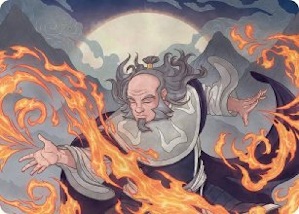 Iroh, Grand Lotus Art Card [Art Series: Avatar: The Last Airbender] 47