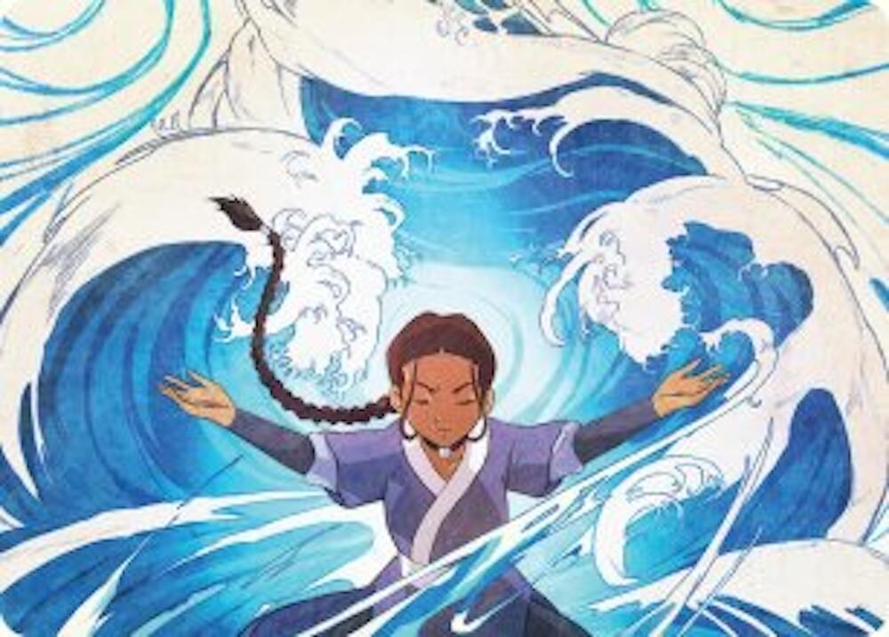 Katara, Water Tribe's Hope Art Card [Art Series: Avatar: The Last Airbender] 48