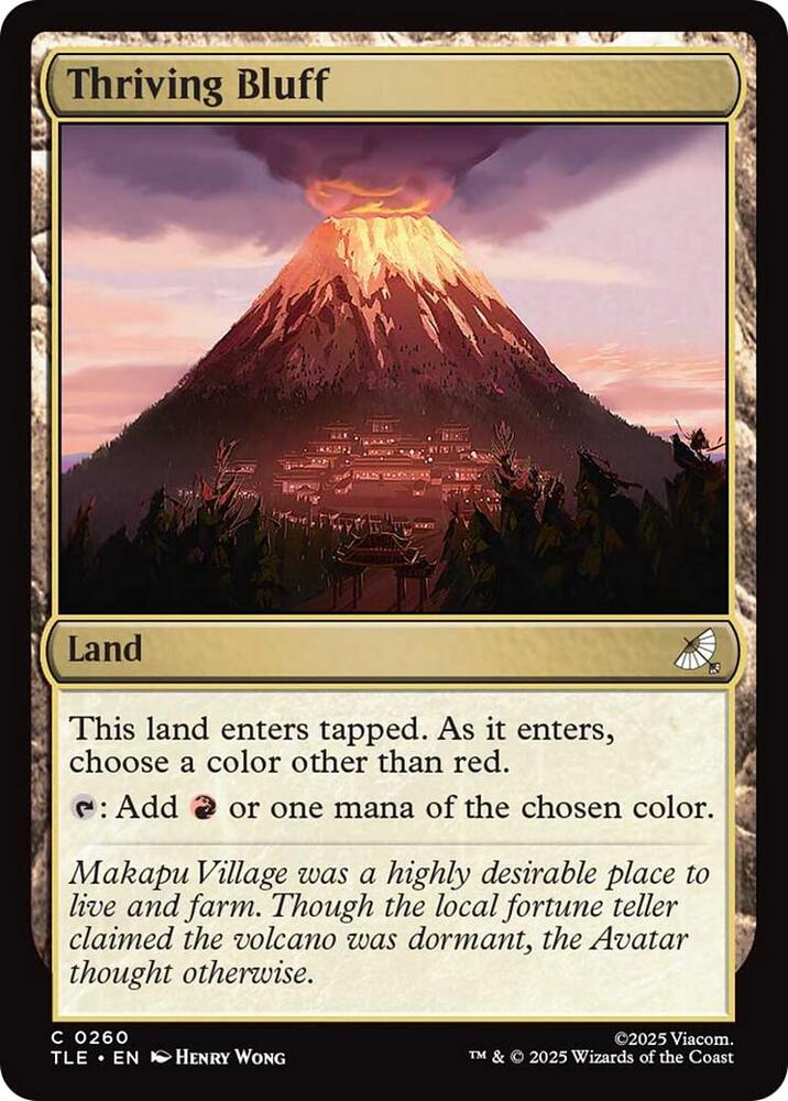 Thriving Bluff [Avatar: The Last Airbender: Eternal-Legal] 260