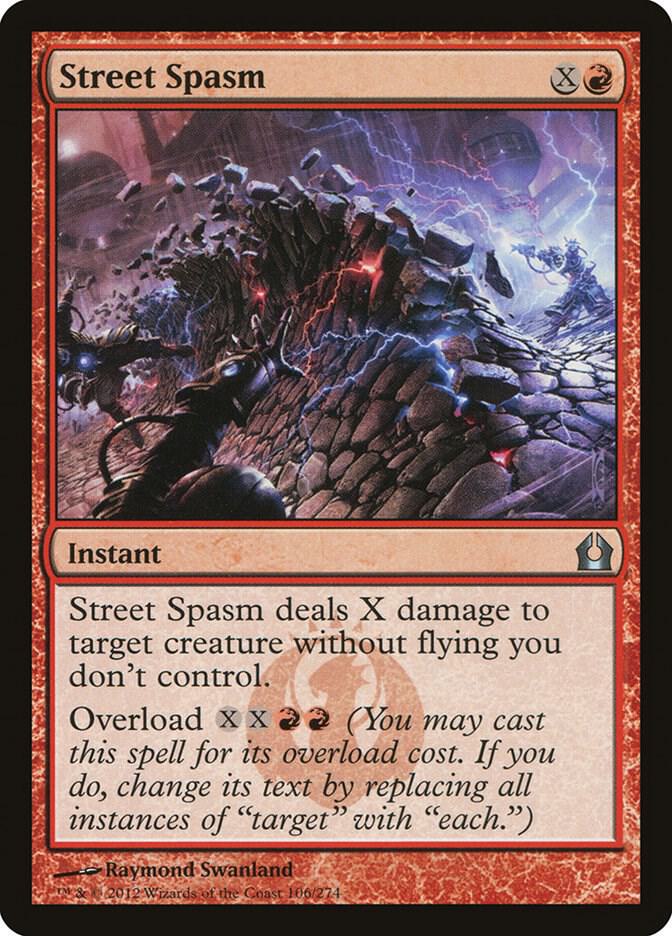 Street Spasm [Return to Ravnica] 106