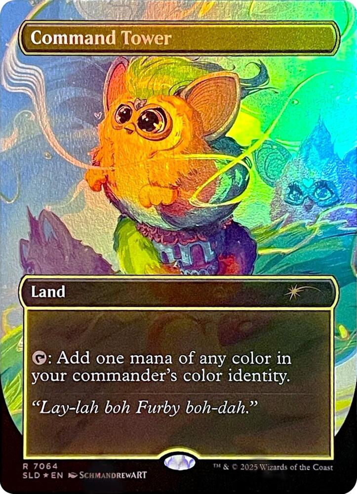 Command Tower (7064) (Rainbow Foil) [Secret Lair Drop Series] 7064