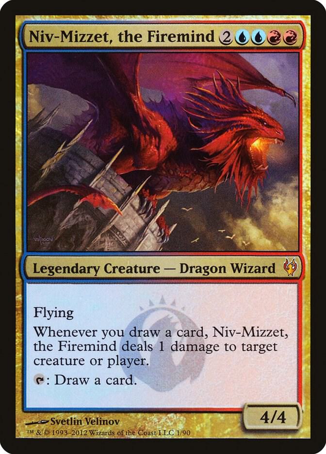 Niv-Mizzet, the Firemind [Duel Decks: Izzet vs. Golgari] 1