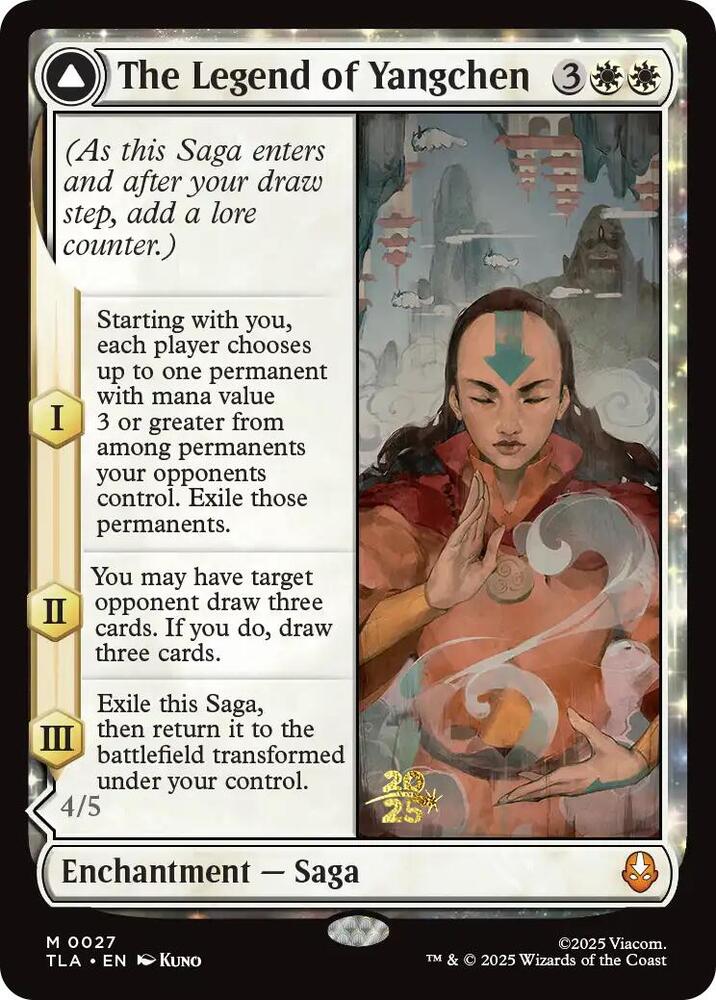The Legend of Yangchen [Prerelease Cards] 27