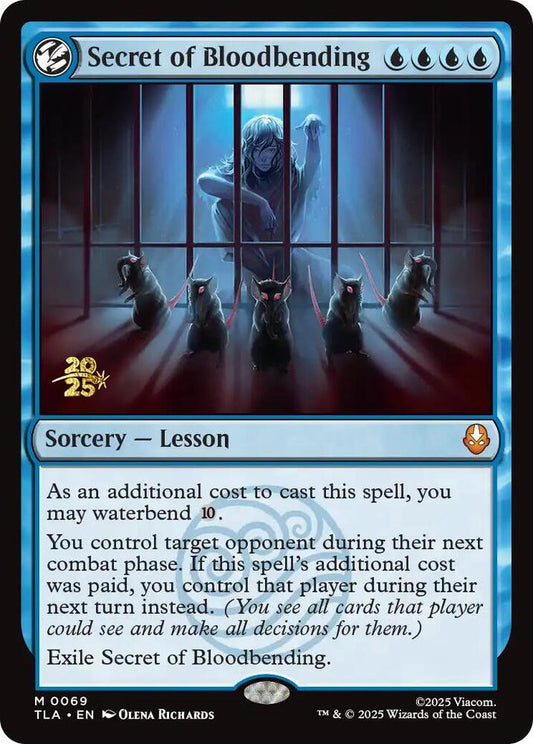 Secret of Bloodbending [Prerelease Cards] 69