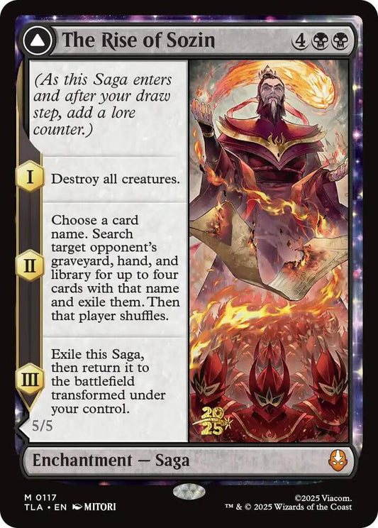 The Rise of Sozin [Prerelease Cards] 117