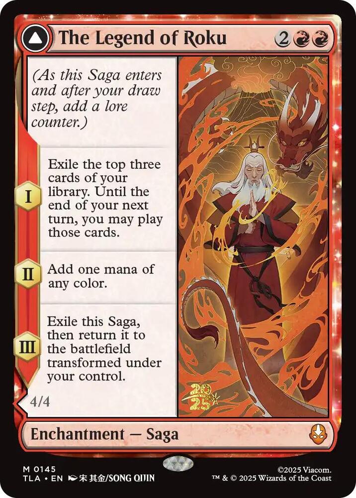 The Legend of Roku [Prerelease Cards] 145