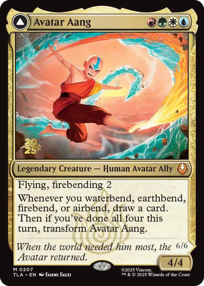 Avatar Aang [Prerelease Cards] 207
