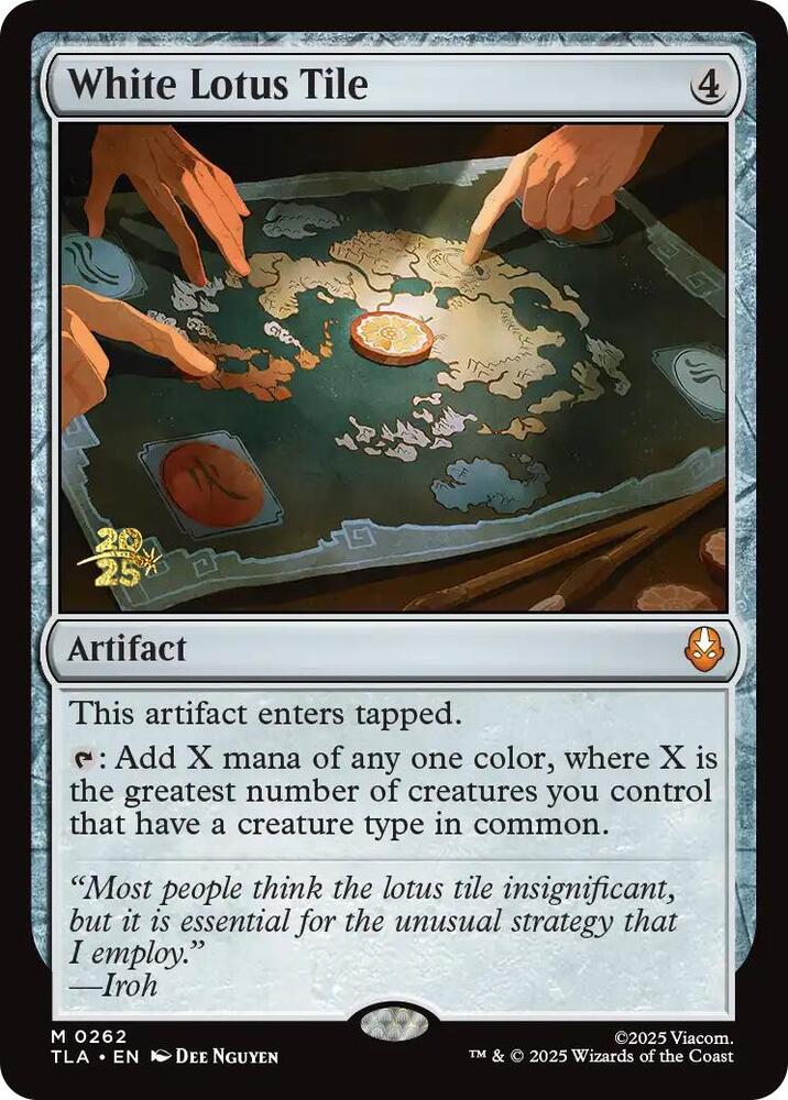 White Lotus Tile [Prerelease Cards] 262