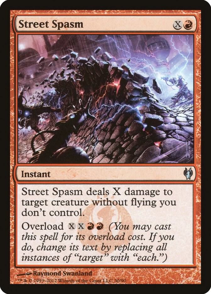 Street Spasm [Duel Decks: Izzet vs. Golgari] 30
