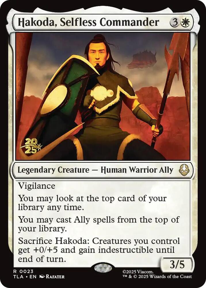 Hakoda, Selfless Commander [Prerelease Cards] 23
