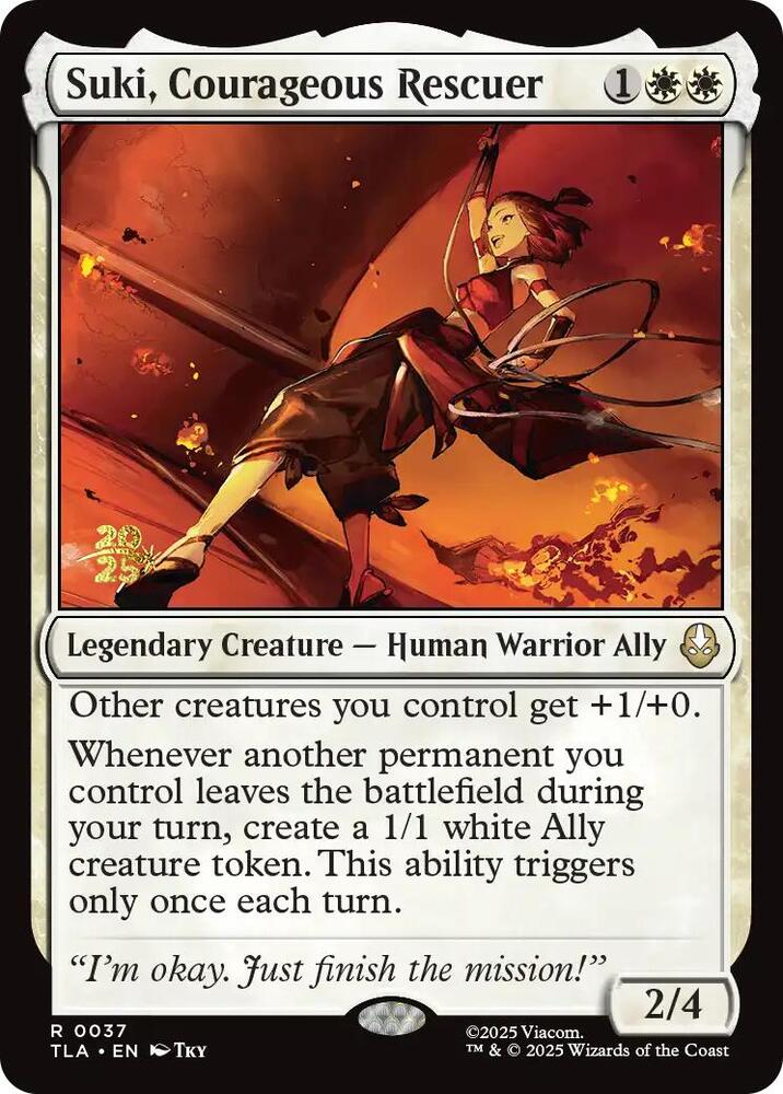 Suki, Courageous Rescuer [Prerelease Cards] 37
