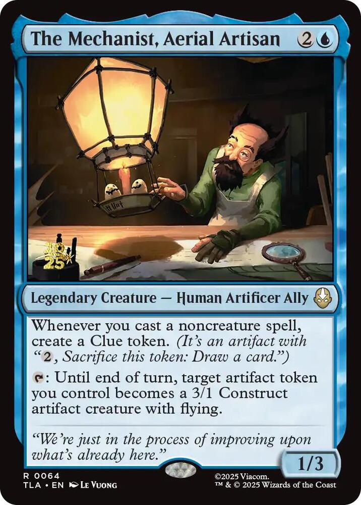 The Mechanist, Aerial Artisan [Prerelease Cards] 64