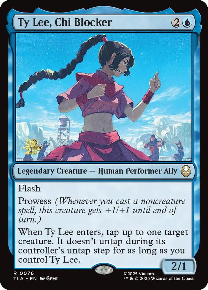 Ty Lee, Chi Blocker [Prerelease Cards] 76
