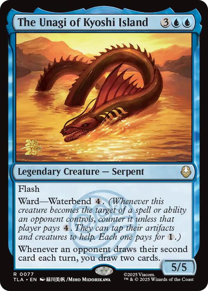 The Unagi of Kyoshi Island [Prerelease Cards] 77